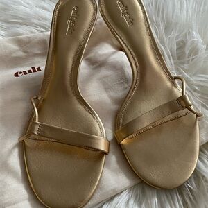Cult Gaia Gold Women's Sandals